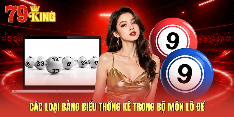 Các loại bảng biểu thống kê trong bộ môn lô đề